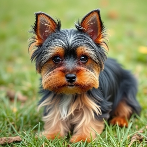 Hot silky terrier Australian dogs