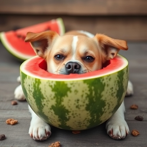 How can dogs eat Cantaloupe?