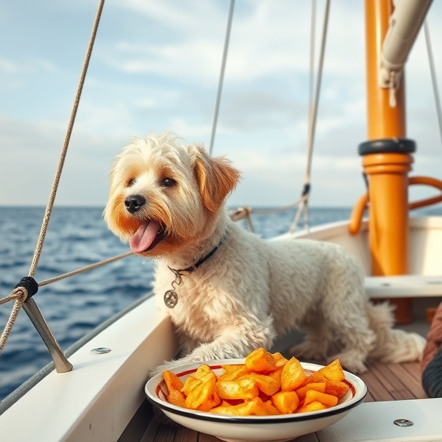 Sailing ivory coat dog food