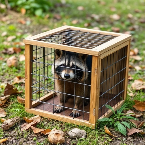 Dog proof raccoon trap